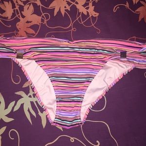 VS striped bikini bottoms